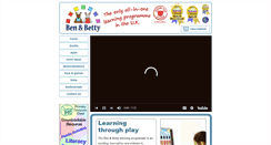 Desktop Screenshot of benandbetty.co.uk