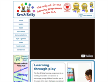 Tablet Screenshot of benandbetty.co.uk